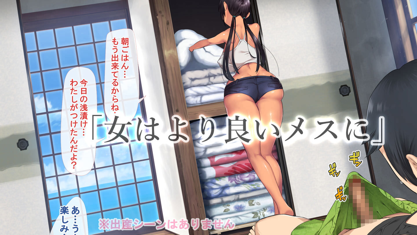 女を孕ませる同人CG